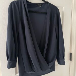 Business shirt from Banana Republic (navy blue)